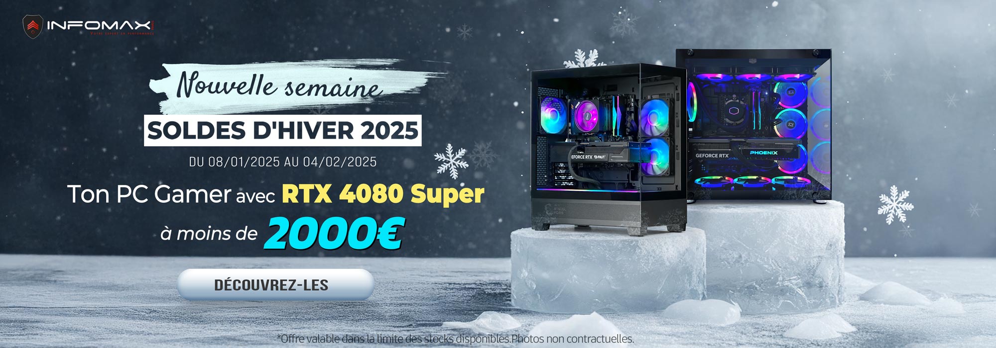 banniere promo hiver 2025 Infomax